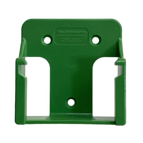 Stealth Mount Battery Mount for HiKOKI/Metabo HPT/Hitachi 18V, Pack of 6, Green, BM-MHH18-GRN-6