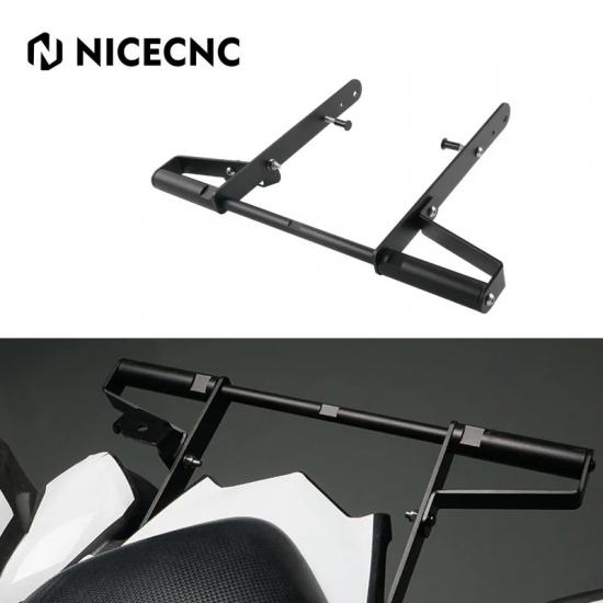 NICECNC Raptor 700 Rear Grab Bar for Yamaha Raptor 700R 2006-2024 Aircraft Grade Aluminum+Stainless Steel ATV Rear Luggage Rack