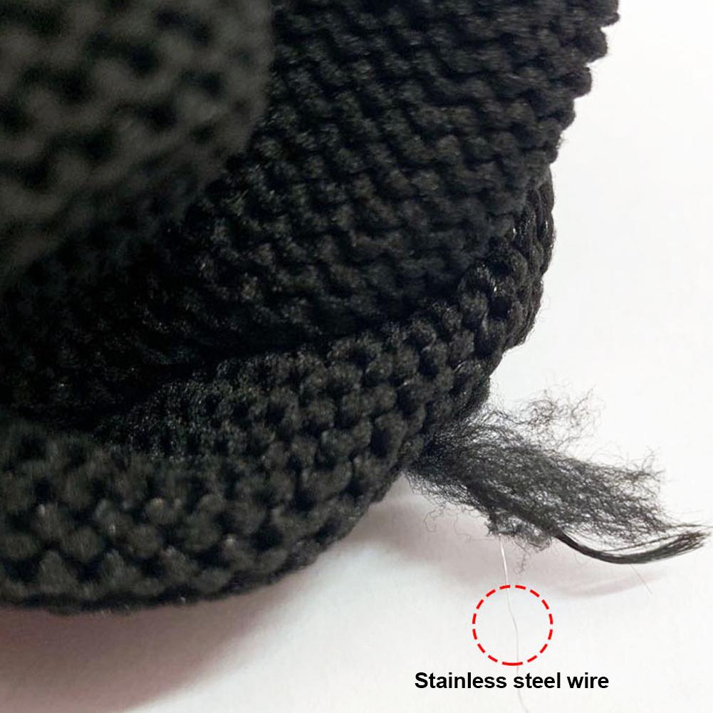 1 Stück Schnittschutzhandschuhe aus HPPE der Stufe 5, schnittfeste Handschuhe, schnittfest, stichfest, Edelstahldraht, Metallgeflecht, Küchen- und Metzger-Sicherheitshandschuh