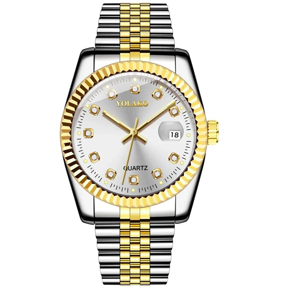 New Women's Wrist Watches Luxury Brand Women Quartz Watches Clock Stainless Steel Casual Fashion Wristwatch Relogio Feminino Hot