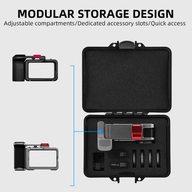Shockproof EVA Storage Case Customs Hard Box For Action 3/4/5 Action Camera Accessories