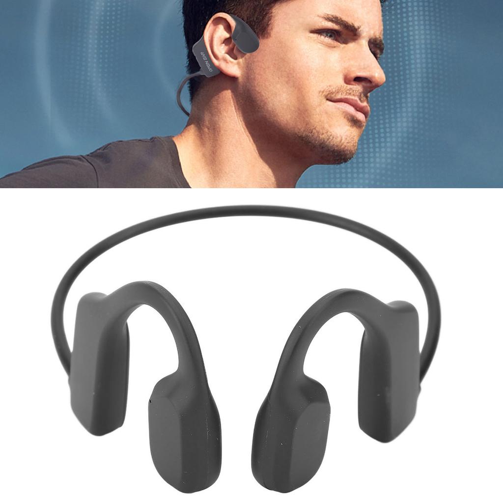 Bone Conduction Headphones Wireless Bluetooth 5.3 Sweatproof IPX5 Waterproofing Sports Earphones Wit