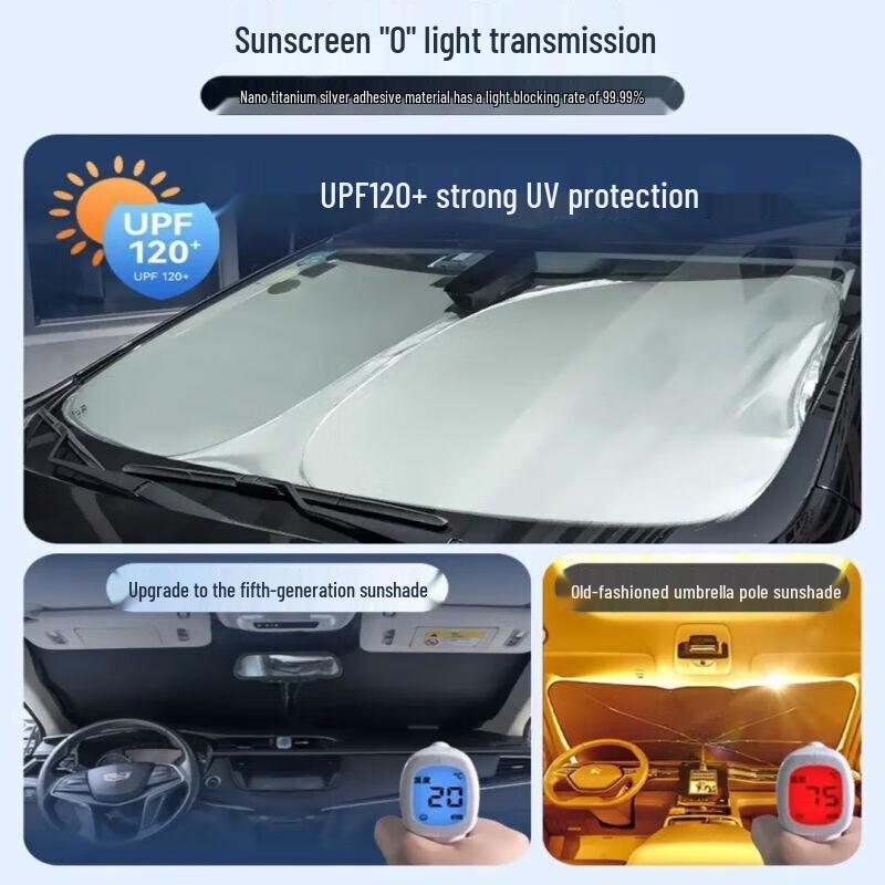 2026 Car Windshield Sunshade: Heat Insulation & Sun Protection Umbrella