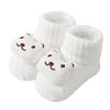 Dicke Bodensocken Niedliche Cartoon Kleinkindsocken Weiche Kleinkind Babysocken Tierdesigns für Herbst Winter Halten Füße warm