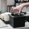 Pitcher Rinser Stainless Steel Free From Opening Kitchen Sink Automatic Glass Cup Washer for Hotel Bar Coffee Milk Tea Cup Black