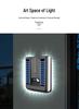 Outdoor Solar LED Wall Floodlight with Sensor - Waterproof Courtyard Lighting