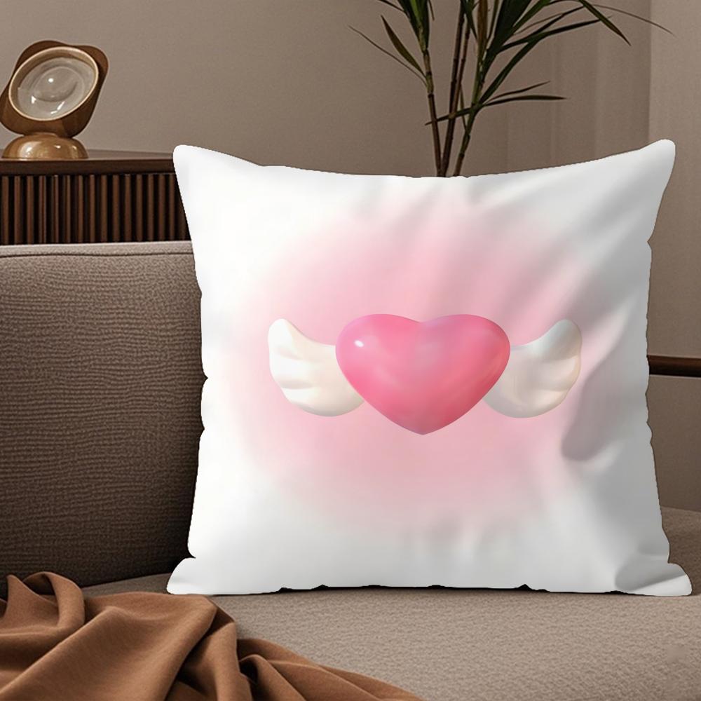 Symbol Of Peace And Hope Pillow Case Silky Elegant Comfort Sofa Bed Invisible Zipper