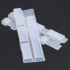 White Silicone Keycap Mould Bright Surfaces DIY Silicone Keycap Mould  Mechanical Keyboard