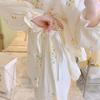 Cotton Gauze Maternity Robe Spring Autumn Thin Kimono Nursing Pajamas Summer Pregnancy Postpartum Breastfeeding Home Wear