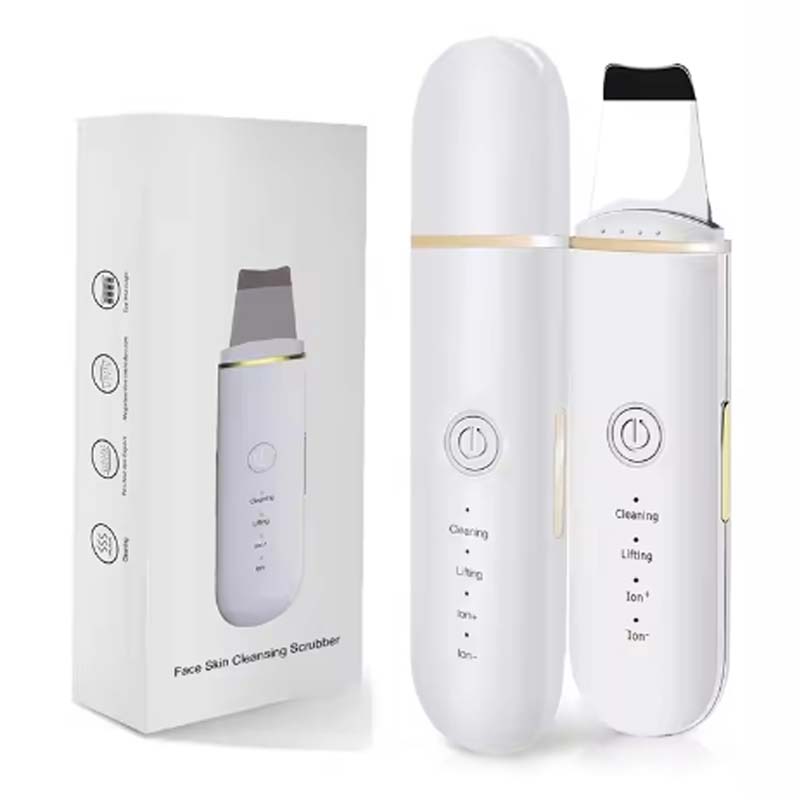 Professional Ultrasonic Facial Peel Cleaner Sonic Skin Scrubber Spatula Beauty Products Face Exfoliating Electric Outdoor Use