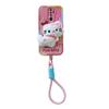 KEYSION Cute 3D Cartoon Plush Case for OPPO A9 2020 with Lanyard Soft Silicone Shockproof Phone Cover for OPPO A5 A9 2020