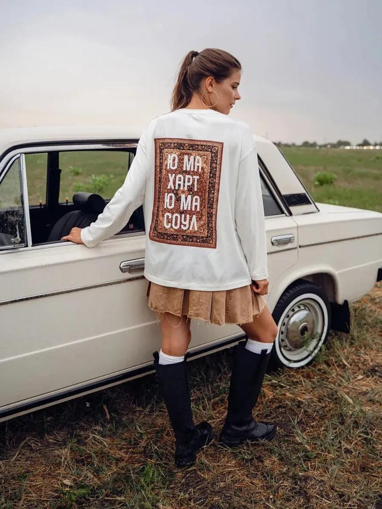 Personalized street fashion versatile trendy brand style comfortable 100% cotton t-shirt top