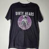 VTG 90s  Dirty Heads Band Short Sleeve Black All Size Shirt OM35