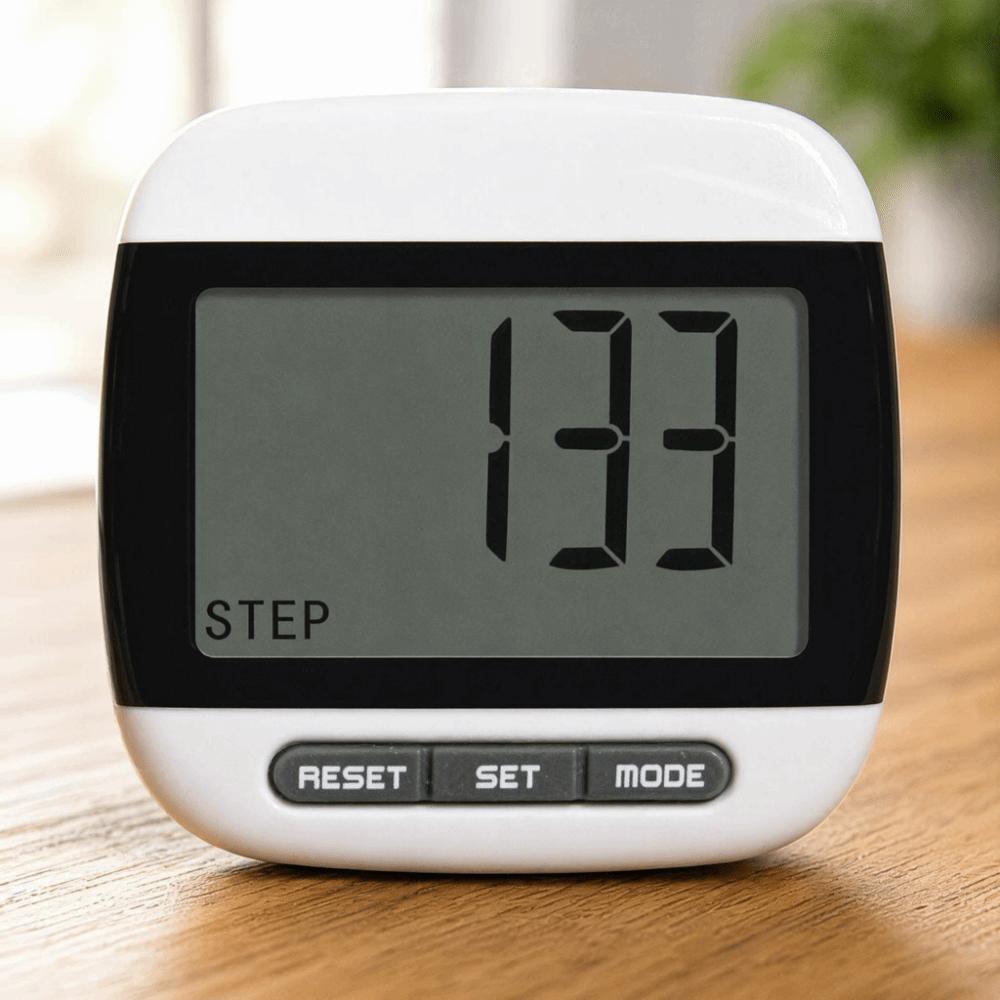 Step Distance Calorie Tracking Step Counter ABS Walking Pedometer  Running Training