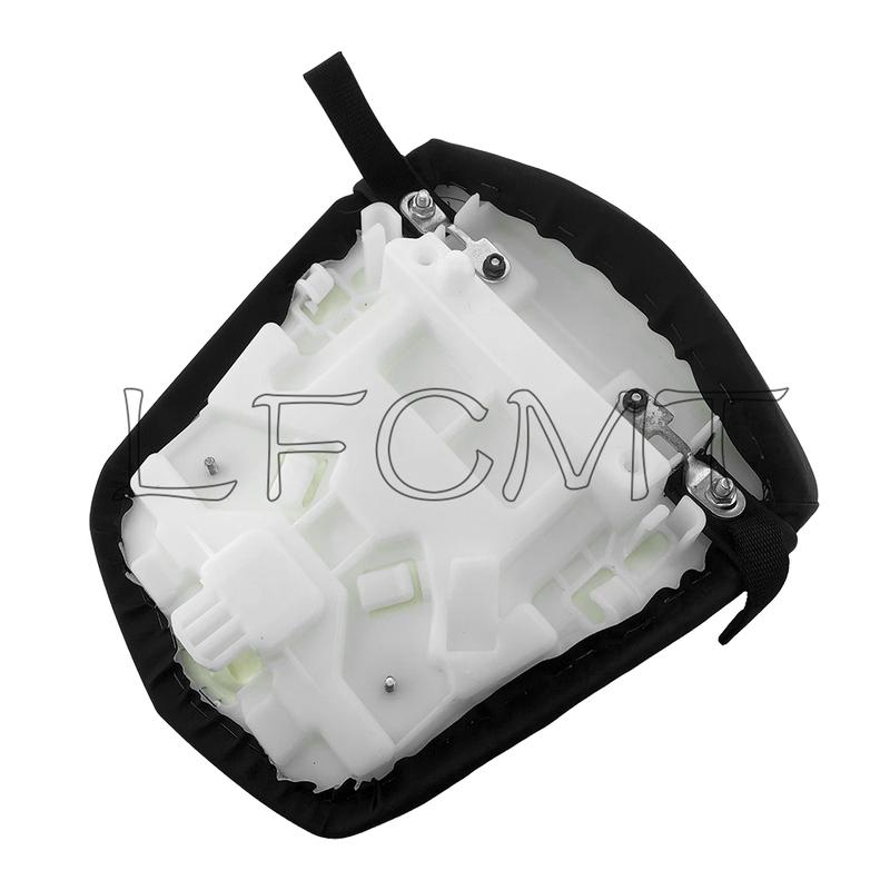 Motorcycle Rear Pillion Leather Passenger Seat Cushion Fit for Yamaha YZFR6 YZF R6 2003 2004 2005 YZF R6S 2006 2007 2008 2009