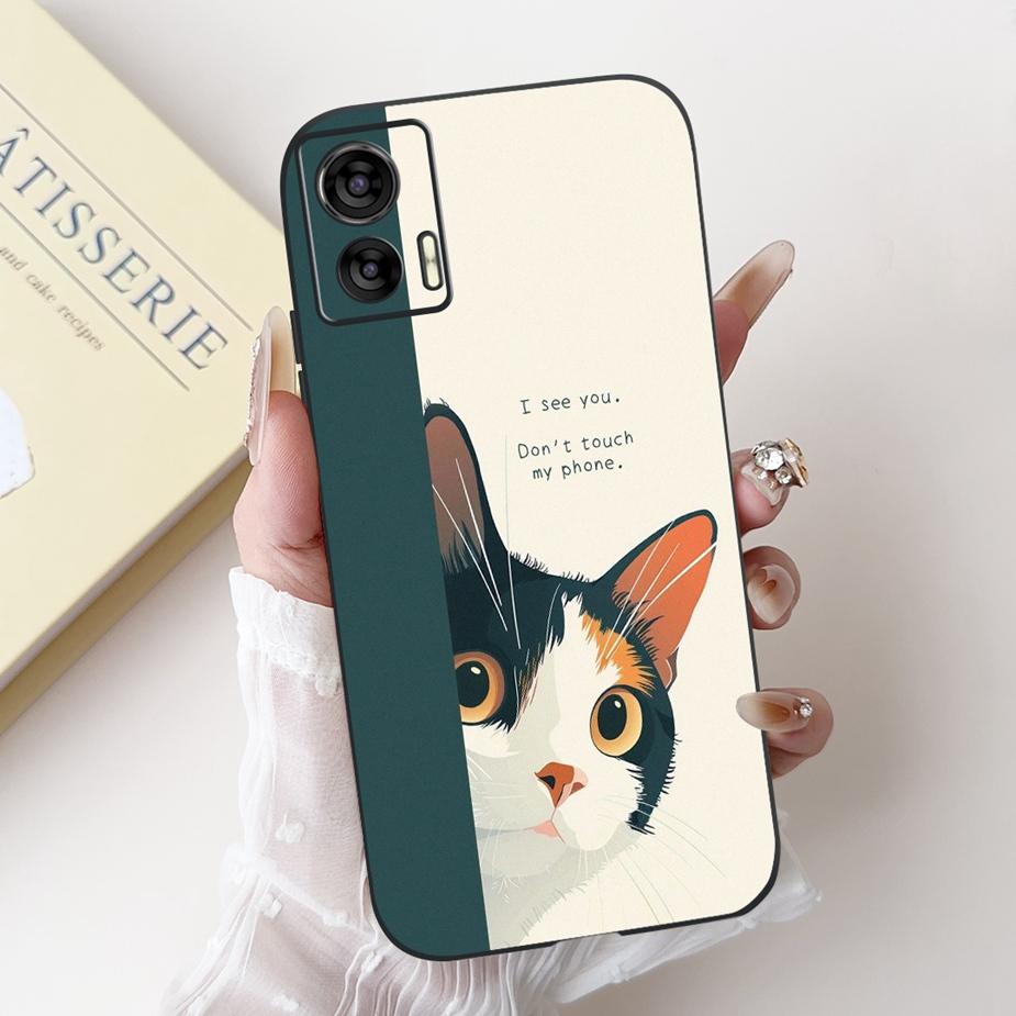 For Motorola Edge 30 LIte Case Cute Panda Cartoon Cover Shockproof Soft TPU Phone Case For Motorola Edge 30 Neo Edge30 Lite Bags