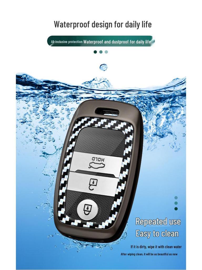 Premium Key Cover for Kia Sportage K5/K3/KX3 Pegas - Unisex