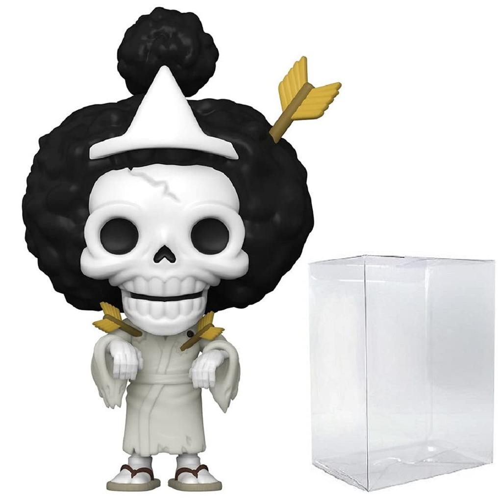 POP One Piece - Brook [Bonekichi] Funko Vinyl Figure (with Compatible Box Protector Case) Multicolor 9.5cm
