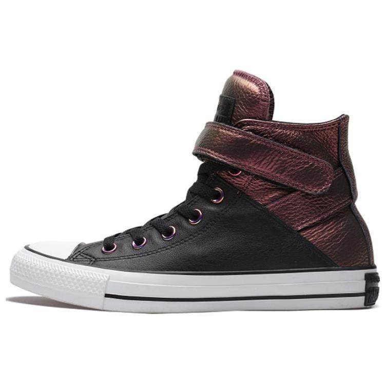 

Converse Chuck Taylor Удобные Универсальные Нескользящие Прочные Высокие Кеды для Скейтборда Женские Кроссовки Красный Черный 558311C 35