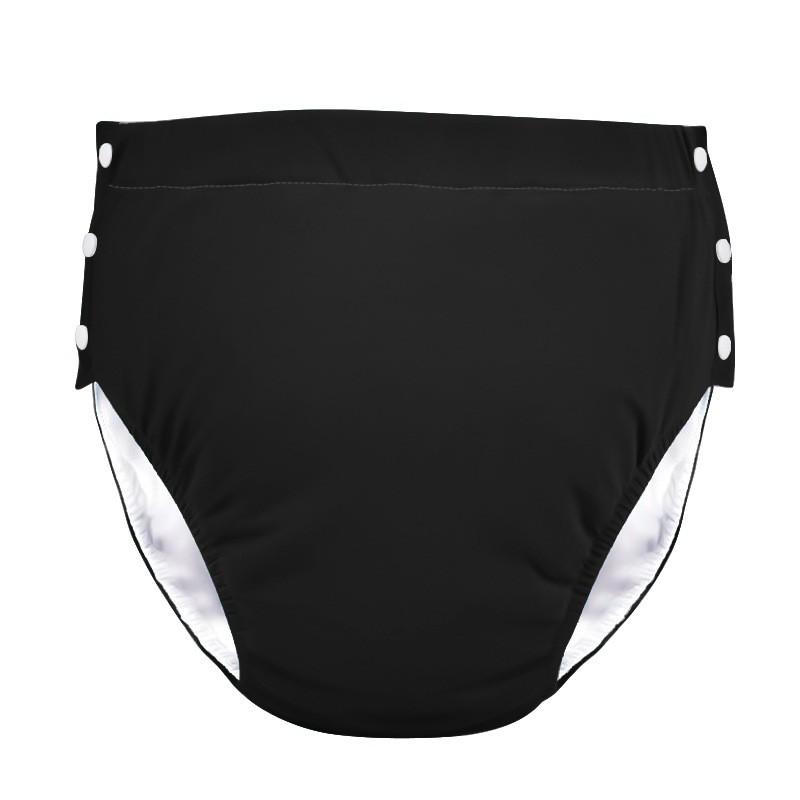 Adult Incontinence Pants With Side Snap Cotton Underwear Elderly Leakage Protection