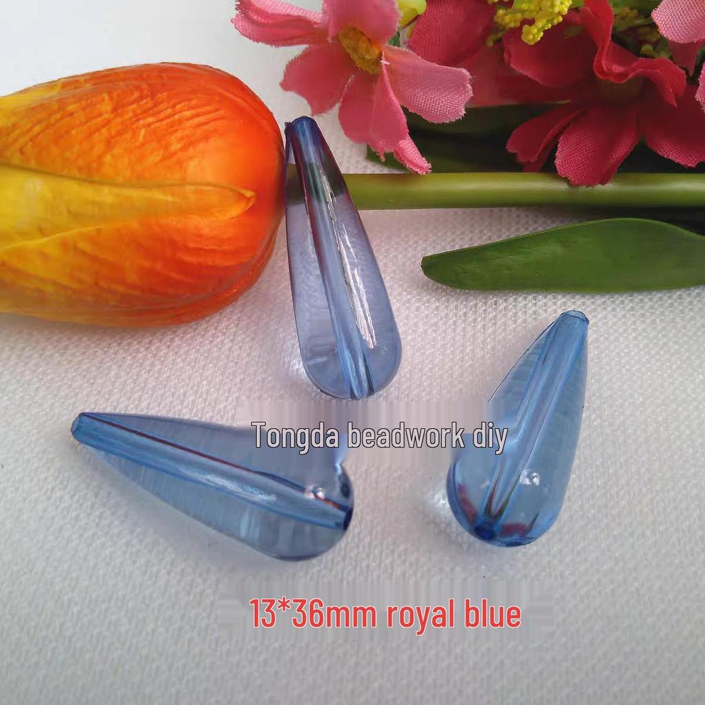 Transparent Acrylic Water Drop Beads for DIY Jewelry, Curtains, Ornaments, and Lighting Accessories