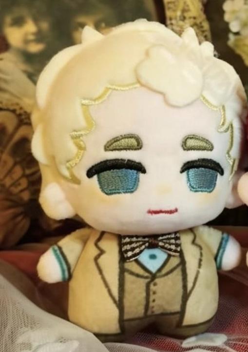 10cm Cosplay Gute Omen TV Plüschtier Stofftiere Aziraphale Crowley Plüschpuppen Rucksack Dekorative Anhänger Schlüsselanhänger Geschenke