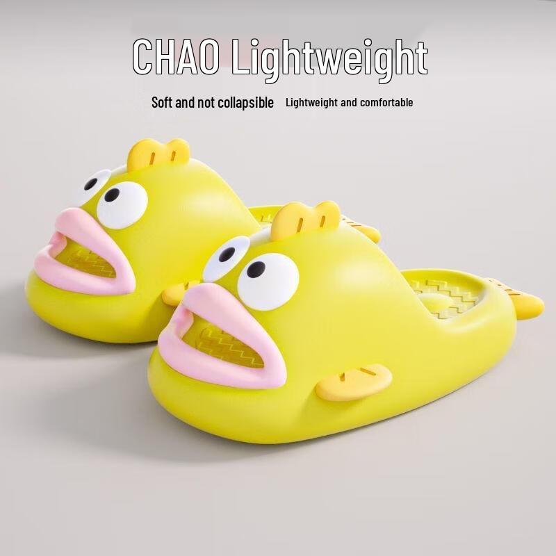 Cute Clownfish Big Mouth Fish Slippers