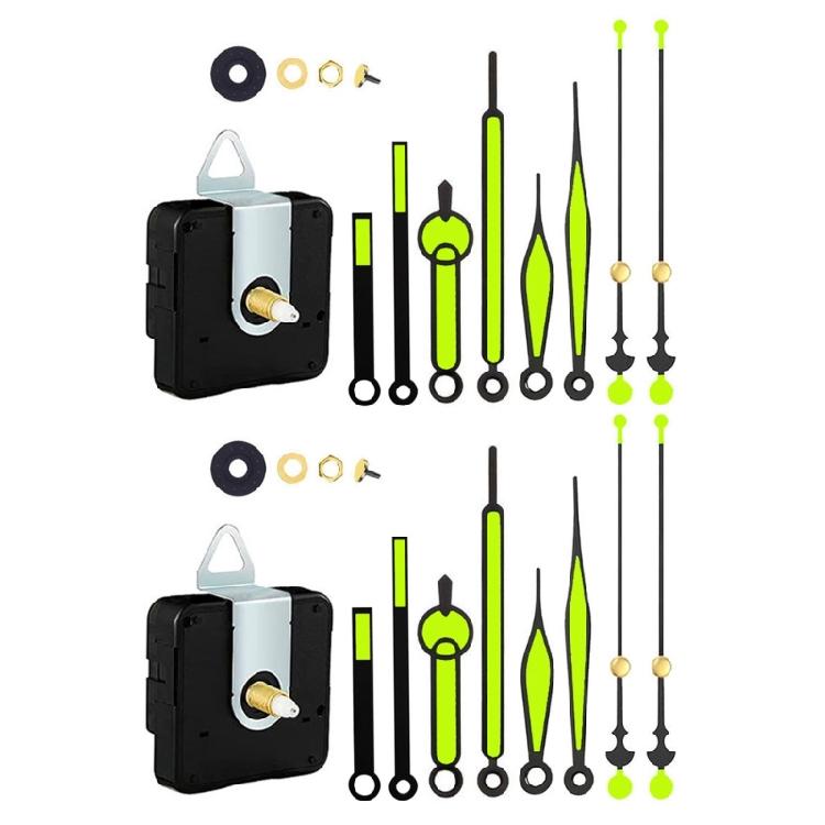 1/2Pcs High Torques Long Shafts Clock Movement Mechanism DIY Clock Repair Parts Replacement Clock Movement Parts Gift