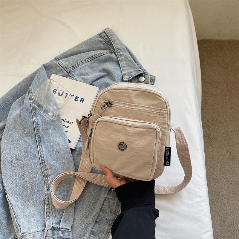 Women's Bag Lightweight Nylon Shoulder Crossbody Bag Mobile Phone Bag