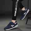 Men Genuine Leather Sneakers Breathable Casual Shoes Non-slip Outdoor Walking Shoe Light Lace-up