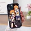 Date a Live Yamai Kaguya Thicken TPU Mobile Phone Case for iPhone 17 16 15 14 13 12 11 Air Pro Max Plus Colorful Cover