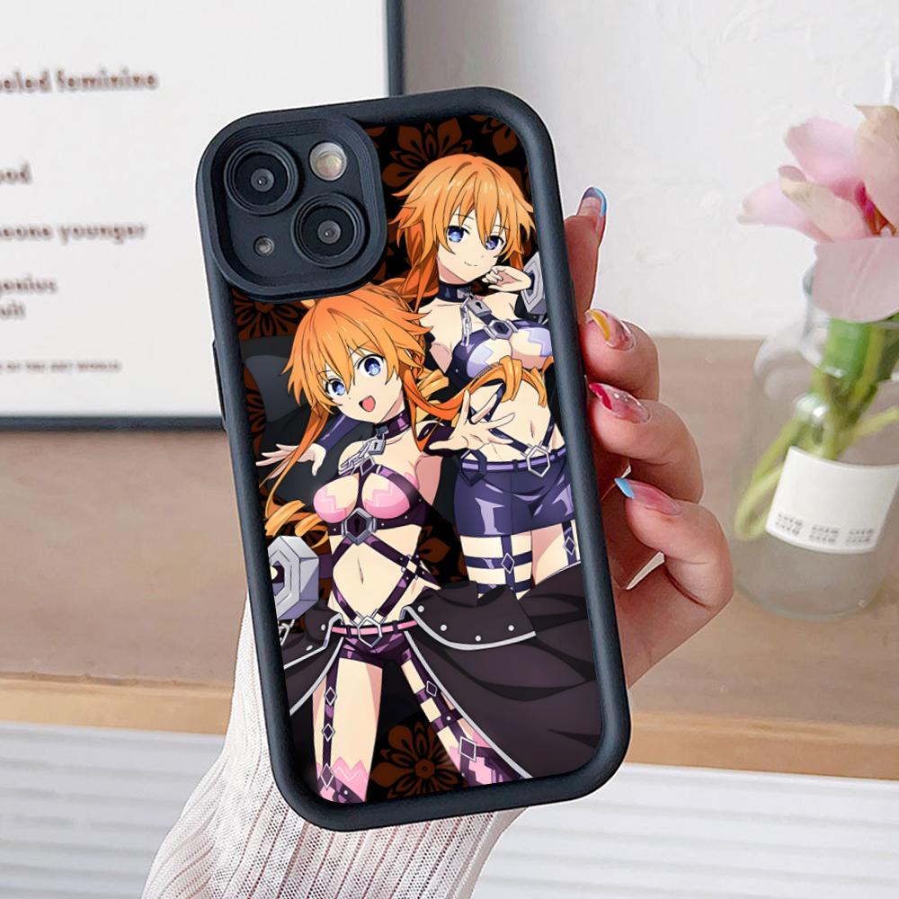 Date a Live Yamai Kaguya Thicken TPU Mobile Phone Case for iPhone 17 16 15 14 13 12 11 Air Pro Max Plus Colorful Cover