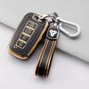 Hyundai Elantra 12th Gen, Ix35, Sonata 8 Key Cover - Drop-Proof Protection with Full Shell and Buckle.
