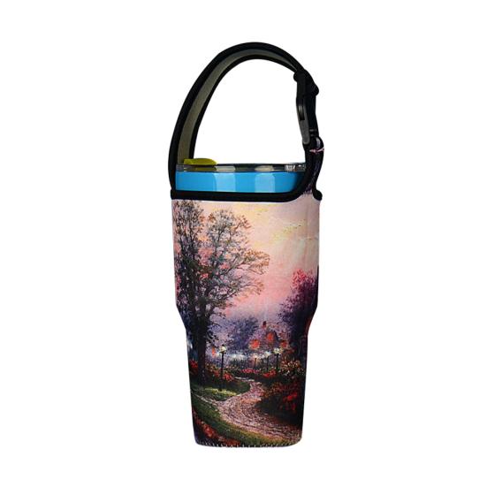 

Mickey Bear Fish Beverage Cup Mug Cover for Yeti Rambler Glass Bag Holder Sleeve