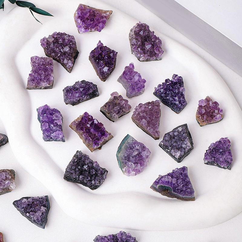 Natural Raw Amethyst Cluster Crystal Purple For Meditation Natural Amathesis Crystal Clusters Raw Amethyst Stones Home Decor