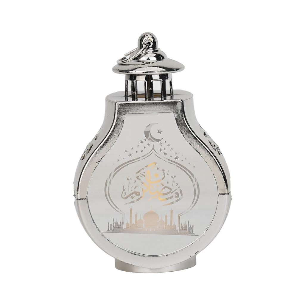 Lamp Lantern Light Windowsills Bedrooms Durability Easy To Use Eid Led Long-lasting Mubarak Performance Plastic