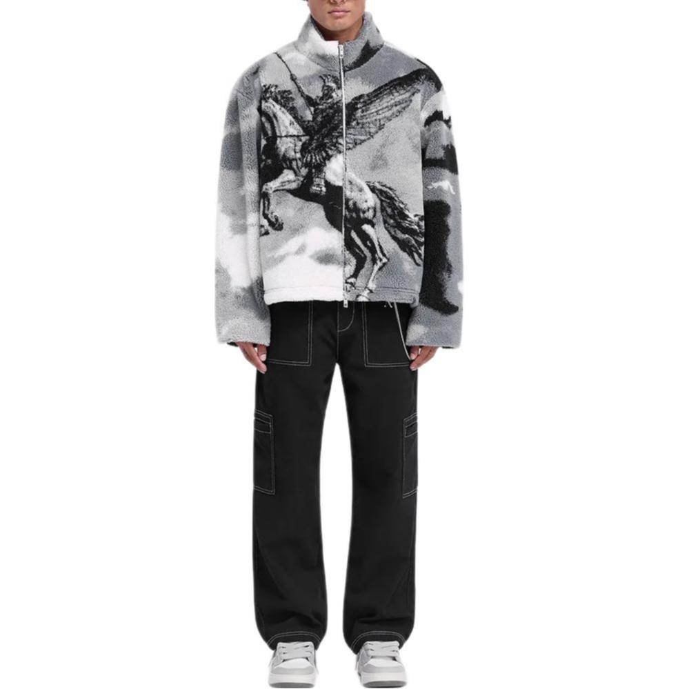 REPRESENT Mascot-print Fleece Jacket MLM1026-286