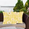1pc Flower Print Polyester Pillowcase Home Decor Pillowcase Car Sofa Cushion Cover Home Decor 45x45cm