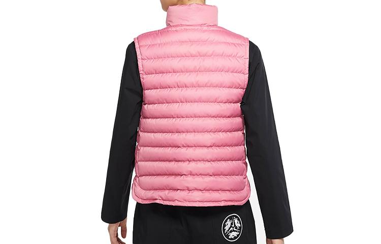 Nike Down Vests Women's Pink Stand Collar Moderate Other CU5097-614