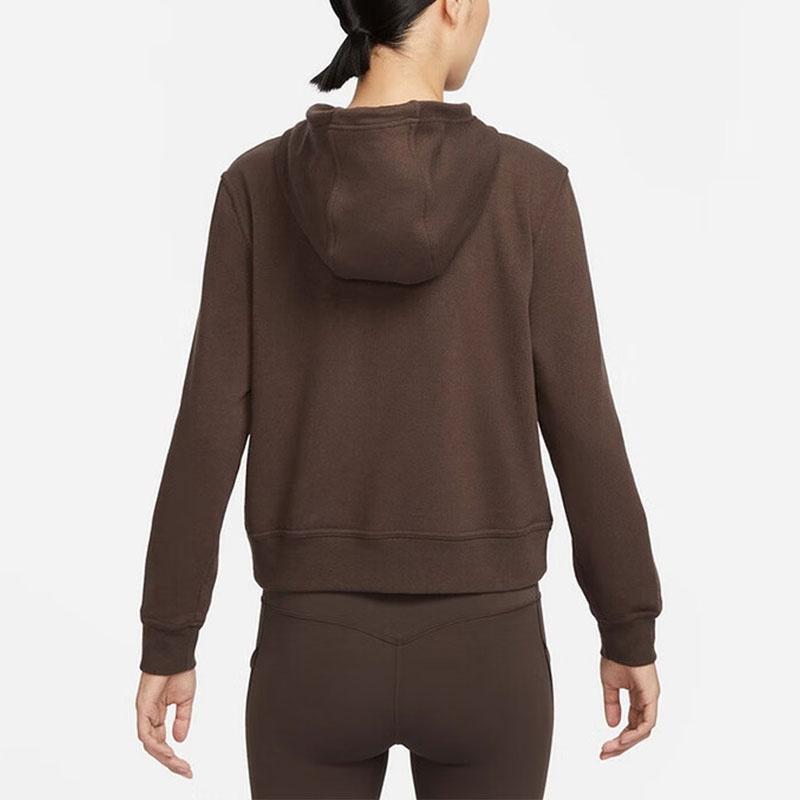 (WMNS) Nike Spring Sports Casual Sweatshirt Pullover 'Brown' Women's FB5144-237