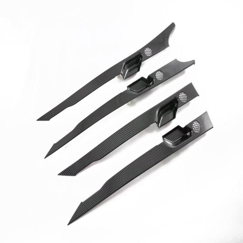 For Changan UNIV UNI-V   2024  ABS Interior accessories door panel decorative strip door handle bowl decorative sticker