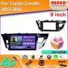 4G Carplay 2din Android Car Radio Multimedia Video Player for Toyota Corolla 2013-2016   Navigation GPS Stereo HeadUnit BT
