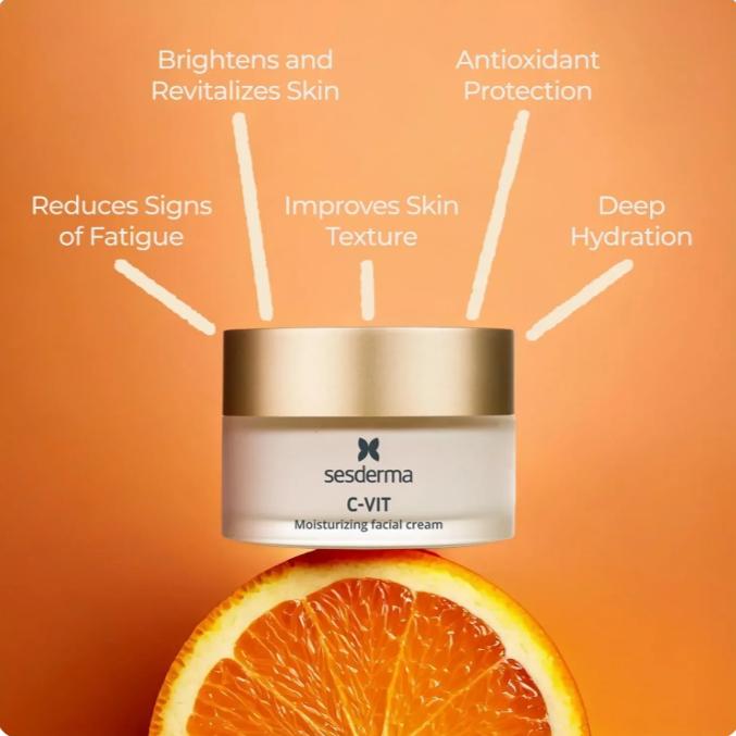 Sesderma C Vit Moisturizing Facial Cream Vitamin C 50ml