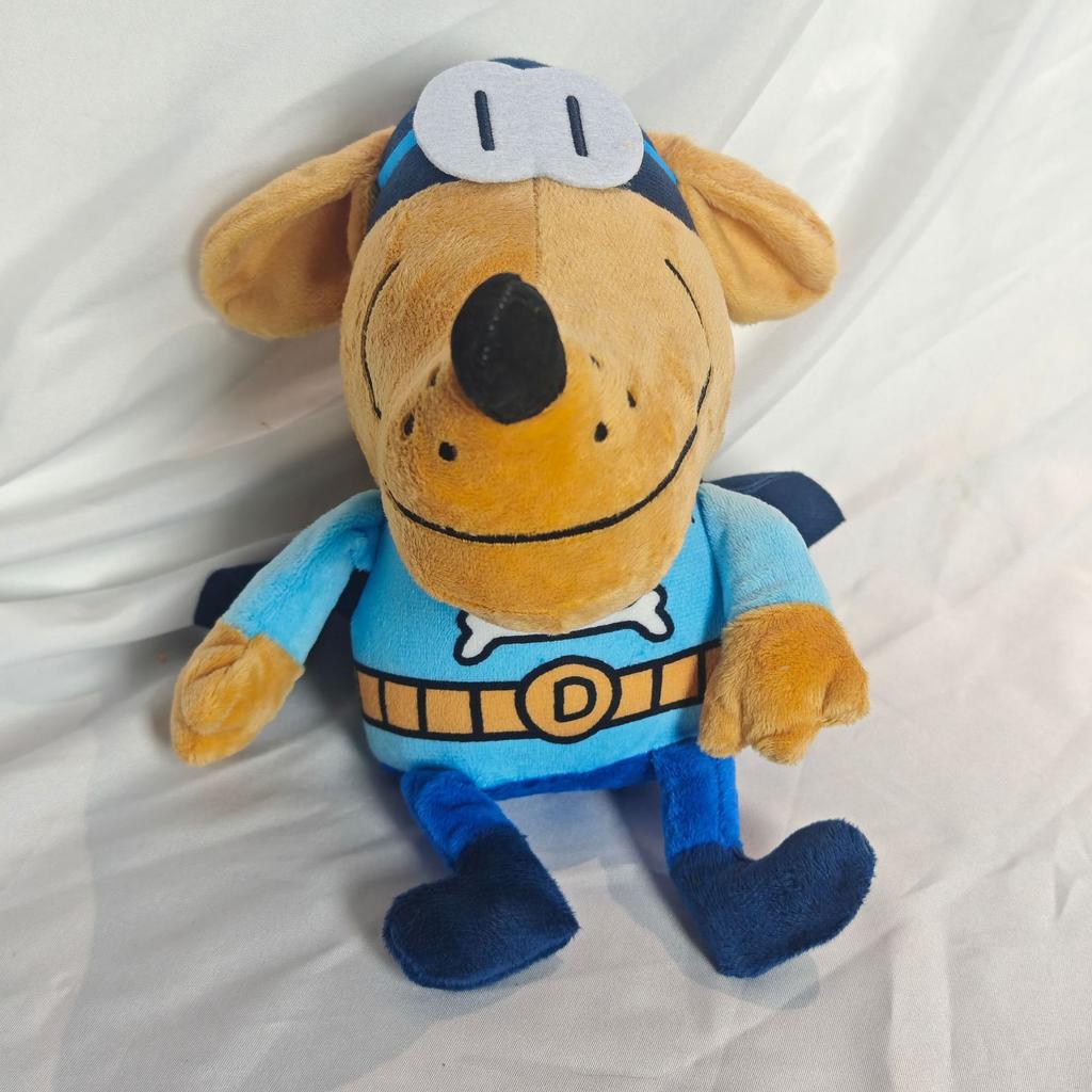Detective Dog Adventure Series Dog Man Animation Plush Toy Children'S Cute Doll