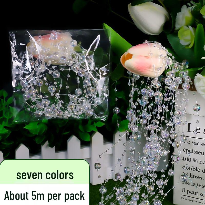 11-Piece Star & Cloud Crystal Curtain for Wedding or Event Decoration
