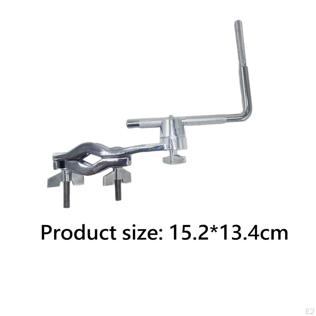 Prodlužovací svorka bicí soupravy Držák pro montáž na kravský zvonek Kovové příslušenství hudebních nástrojů