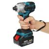 388VF Brushless Cordless Electric Screwdriver  1/4 Inch Power Tools Drill Driver + LED Light For 18V Battery