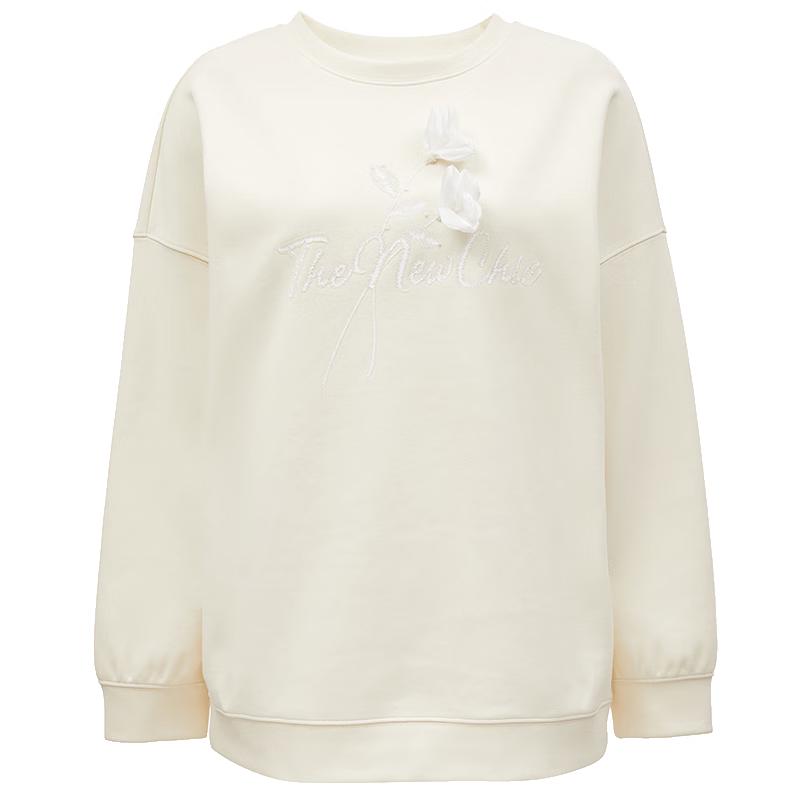 

VEROMODA Women s Korean Style Oversized Sweatshirt XS