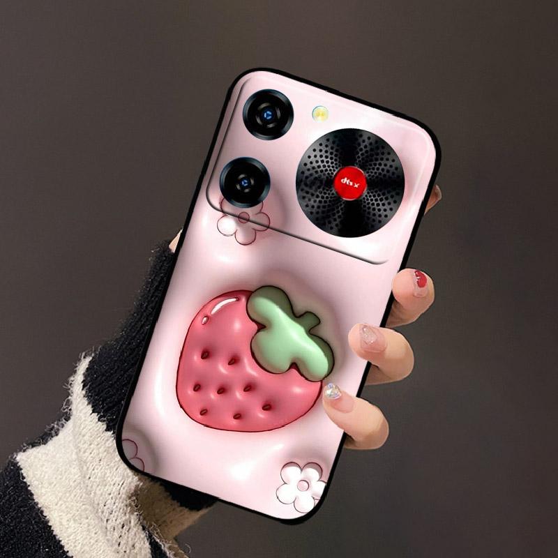 Для ZTE Nubia Music Чохол М'який Силіконовий TPU Захисний Чохол Для ZTE Nubia Music Задня Кришка Чохол для Телефона Ударостійкий Задній Fundas