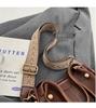 Versatile Korean High-End Bucket Bag: Spring & Autumn 2026 Wide Strap Crossbody Handbag for Women